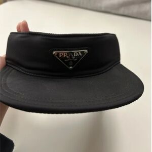 Nylon Prada sun visor